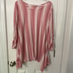 Philosophy Republic LARGE boho rag top tunic
